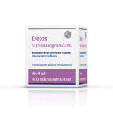 Delos 100 mikrogramů/ml 4×4 ml